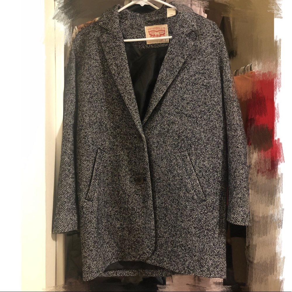 Levi’s striped coat